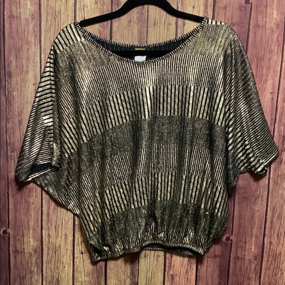 Gold shirt